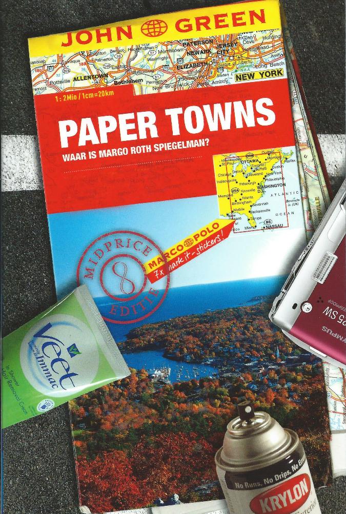 Paper Towns. Waar is Margo Roth Spiegelman?